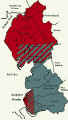 Distribution of Reds and Greys in the North West